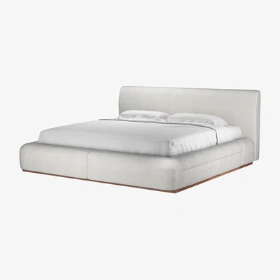 Sofa.com Sunday Super King Divan Base in Shell Heathland Weave - sofa.com