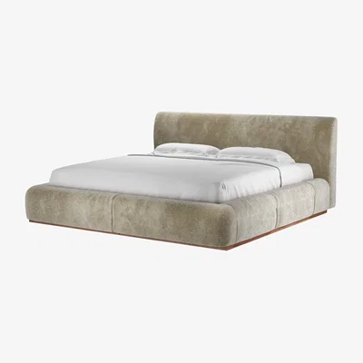 Sofa.com Sunday Super King Divan Bed in Cappuccino Bubble Velvet - sofa.com
