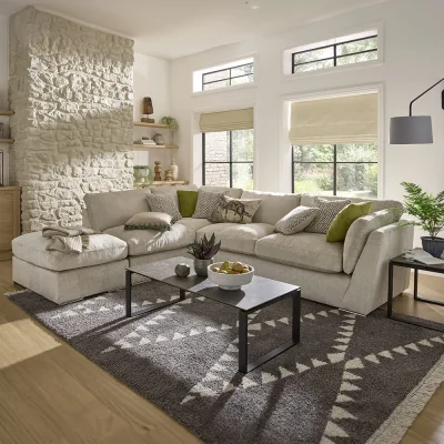 Arighi Bianchi Fontaine Corner Sofa, Right Hand Facing Corner Sofa