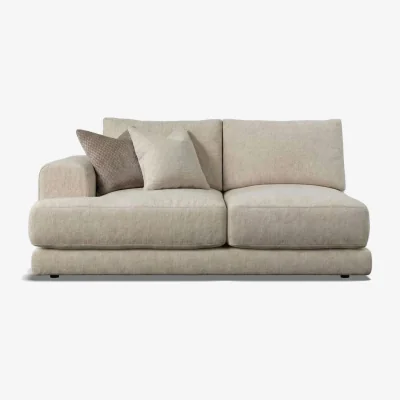 Barker and Stonehouse Lomax 1 Arm Medium Modular Sofa LHF Fabric | Barker & Stonehouse