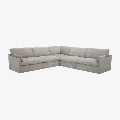 Barker and Stonehouse Palermo Corner Sofa, Amigo Dove B1292