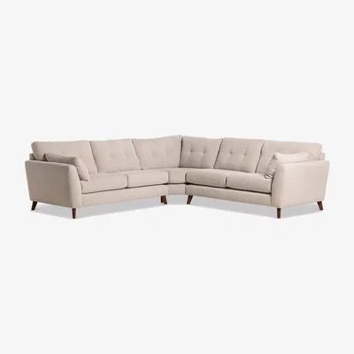Barker and Stonehouse Benton Large Corner Sofa Fabric | Barker & Stonehouse