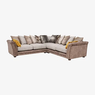 Barker and Stonehouse Whitchurch Corner 5+ Seater Sofa Fabric | Barker & Stonehouse