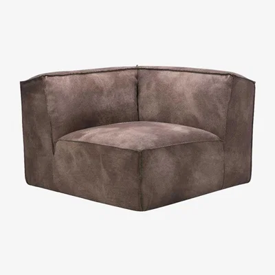 Barker and Stonehouse Timothy Oulton Nirvana Leather Medium Sectional Corner Sofa