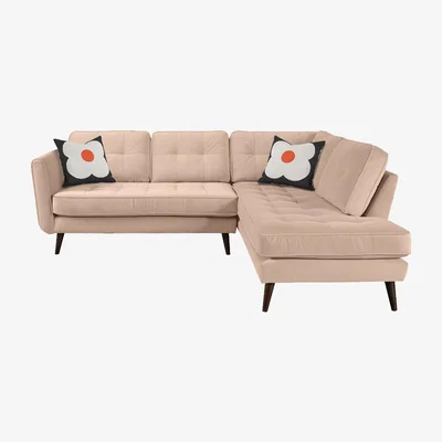 Barker and Stonehouse Orla Kiely Ivy Right Hand Facing Corner Sofa | Barker & Stonehouse