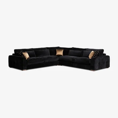 Barker and Stonehouse Pacha Large Corner Sofa Fabric | Barker & Stonehouse