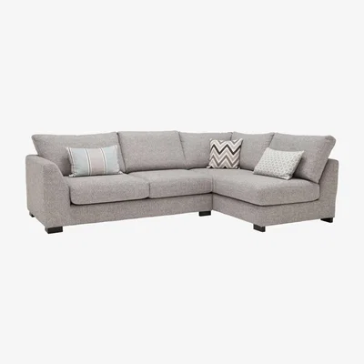 Barker and Stonehouse Milford Right Hand Facing Corner Group Vegas Zinc - Barker &amp; Stonehouse