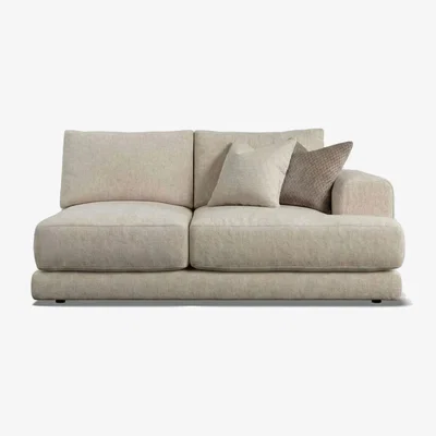 Barker and Stonehouse Lomax 1 Arm Medium Modular Sofa RHF Fabric | Barker & Stonehouse