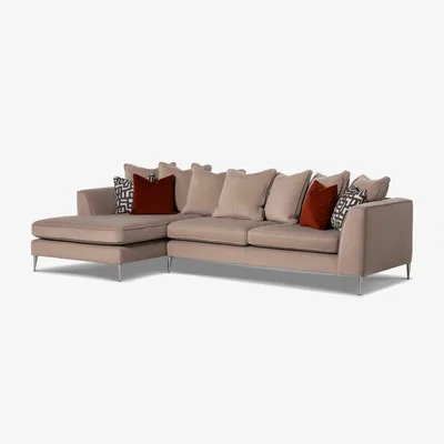 Barker and Stonehouse Conza Large Chaise Sofa Left | Barker & Stonehouse