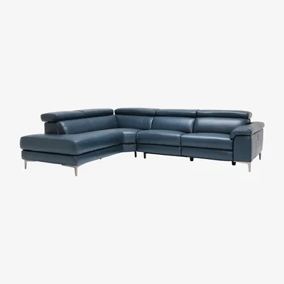 Barker and Stonehouse Paolo Leather Left Corner Group - Barker &amp; Stonehouse