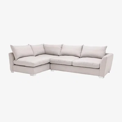 Barker and Stonehouse Floyd Combi Unit Right, Neutral Fabric | Barker & Stonehouse