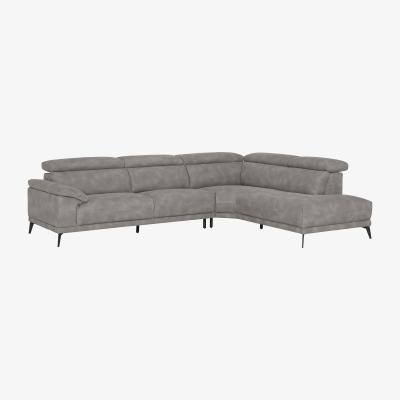 Barker and Stonehouse Selvaggio Right Hand Corner Group Sofa, Grey | Barker & Stonehouse