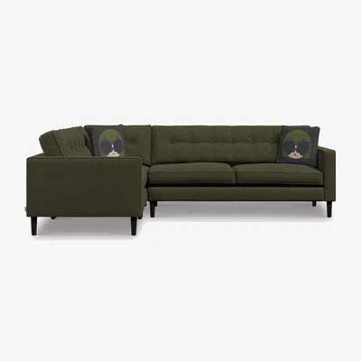 Barker and Stonehouse Orla Kiely Ebben LHF Corner Sofa | Barker & Stonehouse