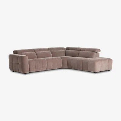 Barker and Stonehouse Rochester RHF Corner Sofa, Neutral Fabric | Barker & Stonehouse