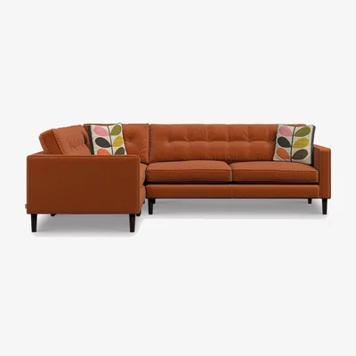 Barker and Stonehouse Orla Kiely Ebben LHF Corner Sofa | Barker & Stonehouse
