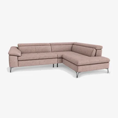 Barker and Stonehouse Metropole 2 Electric Corner Group Left Recliner Sofa Fabric | Barker & Stonehouse