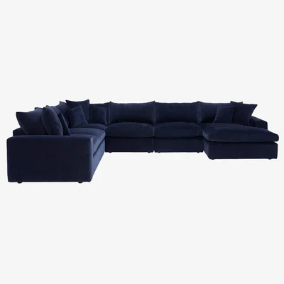Barker and Stonehouse Alaska Modular Corner 5+ Seater Sofa, 776 Fabric | Barker & Stonehouse