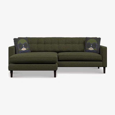 Barker and Stonehouse Orla Kiely Ebben Chaise Sofa | Barker & Stonehouse