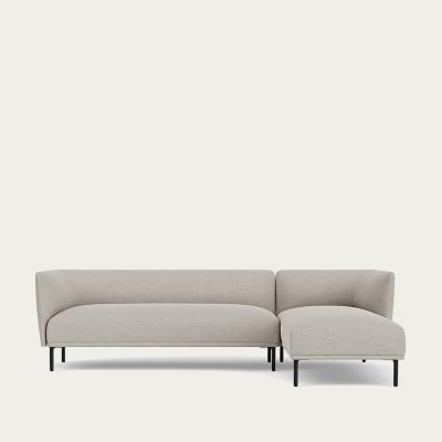 Bombinate.com Sydney Beige Aku Corner Sofa Longchair Right
