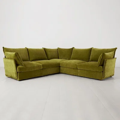 Cuckooland Swyft Sofa in a Box Model 06 Modular Royal Velvet Corner Sofa -