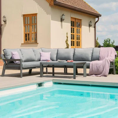 Cuckooland Maze Rattan New York Corner Sofa Set - Clearance -