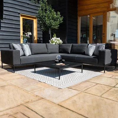 Cuckooland Maze Rattan Eve Corner Sofa Set  - Flanelle