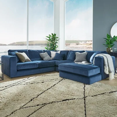 Cuckooland Nimbus Modular U Shaped Sofa - Velvet Teal