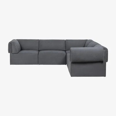 The Conran Shop Wonder 5-Seater Sofa in Dark Grey