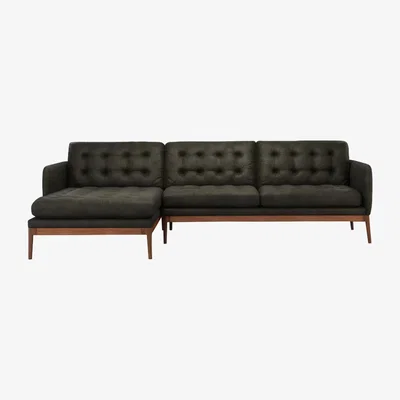The Conran Shop Elgin Button Corner Sofa Left Facing