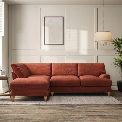 Dunelm Darwin 4 Seater Corner Chaise Sofa
