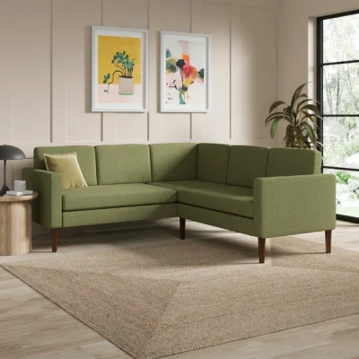 Dunelm Jacob Flatweave Large Corner Sofa
