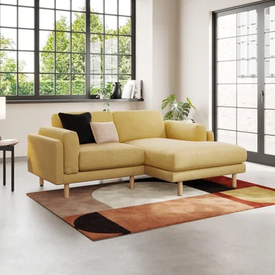 Dunelm Newton Chunky Tonal Weave Corner Chaise