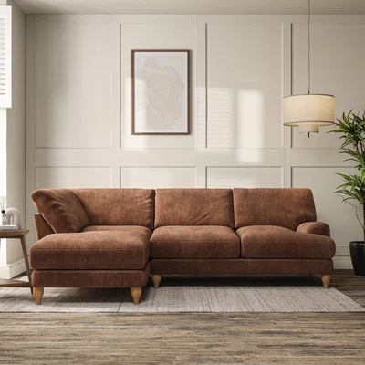 Dunelm Darwin 4 Seater Corner Chaise Sofa