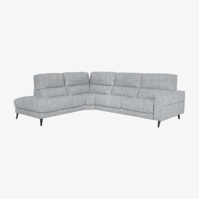 Furniture Village Axel Fabric Left Hand Facing Chaise End Sofa - Frost