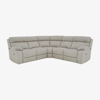 Furniture Village Moreno SD Ultra Soft Fabric Manual Recliner Sofa