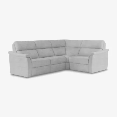 Furniture Village Nicoletti - Bella Small Fabric Corner Sofa - Baobab Ghiaccio