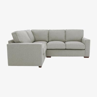 Furniture Village Comfi Fabric Classic Back Corner Sofa - Grey
