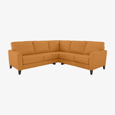 Furniture Village Brondby Large Leather Corner Sofa- World of Leather