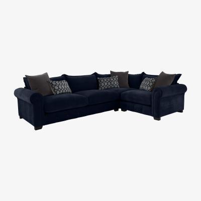 Furniture Village Alexander and James - Sumptuous Medium Fabric Corner Sofa