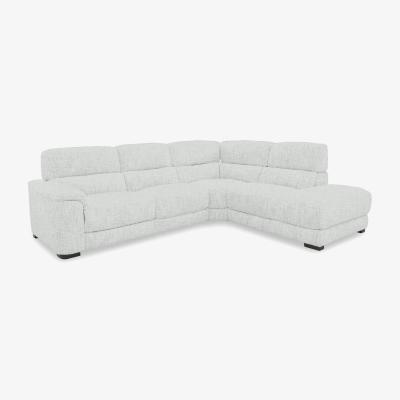 Furniture Village Nova Fabric Right Hand Facing Chaise End Sofa - Oyster