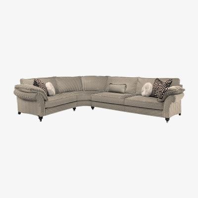 Furniture Village Duresta - Princeton Ruched Medium Left Hand Facing Corner Sofa