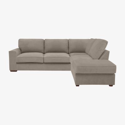 Furniture Village Cory Fabric Corner Chaise Classic Back Sofa