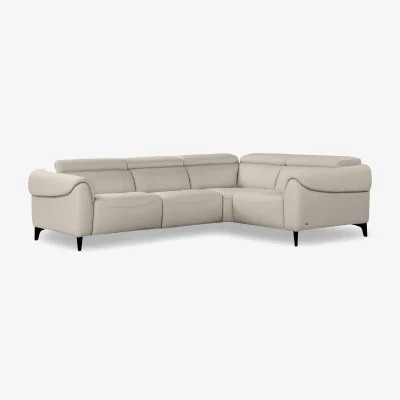 Furniture Village Nicoletti - Nicole Small Leather Corner Sofa