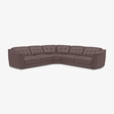 Furniture Village Monarch Large Leather Corner Sofa