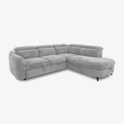 Furniture Village Snooze Right Hand Facing Corner Sofa Bed with Chaise End Storage