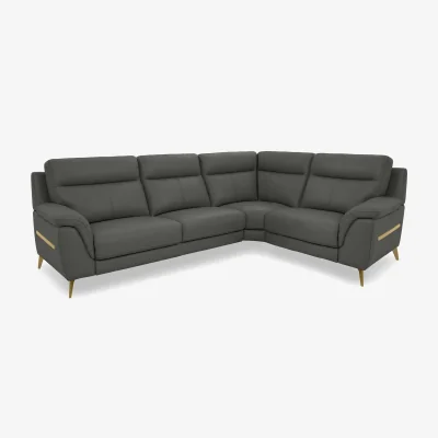 Furniture Village World of Leather - Eclipse Small Leather Right Hand Facing Corner Sofa