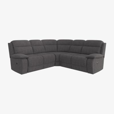 Furniture Village Moreno Fabric Corner Sofa - Iron