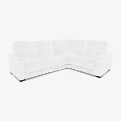 Furniture Village Saffron Small Fabric Right Hand Facing Corner Sofa - Frost