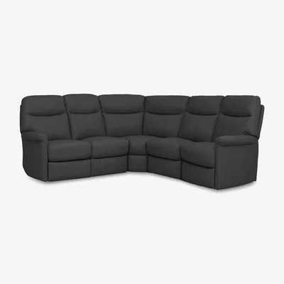 Furniture Village Compact Collection Lille Large Leather Corner Sofa