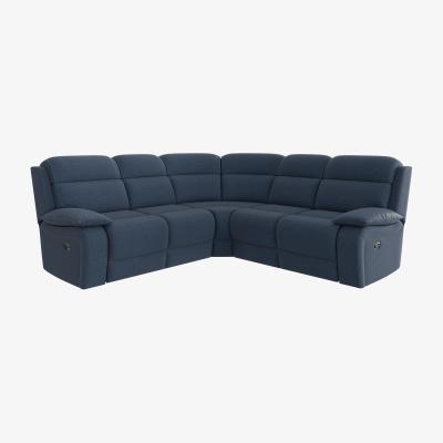 Furniture Village Moreno SD Ultra Soft Fabric Manual Recliner Sofa